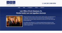 Desktop Screenshot of glassmanlaw.net